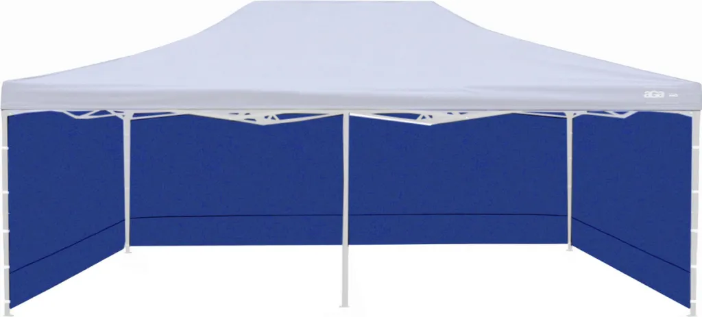 Pareti Blu Aga per Gazebo 3x6m: Crea il Tuo Spazio Riservato ed Elegante