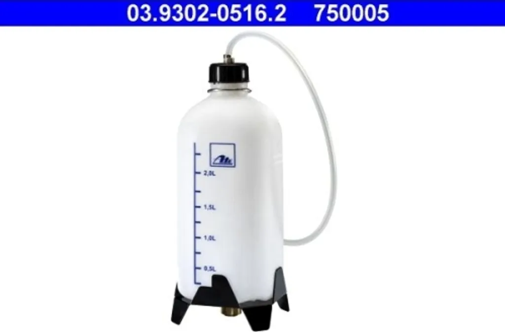 Collecteur de liquide de frein ATE 2,2L pour entretien automobile pro