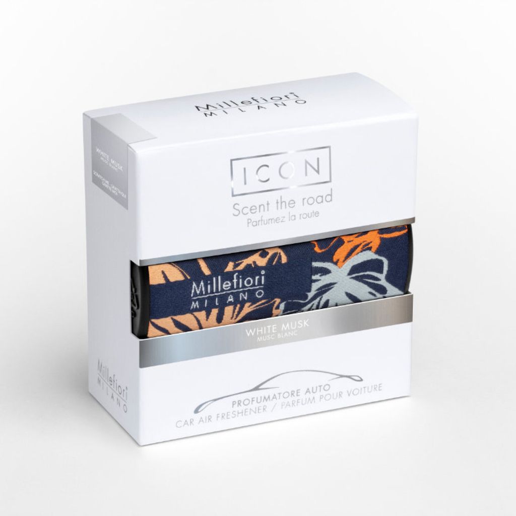 Millefiori Milano WHITE MUSK - Auto Icon Textil Floral Obrázok produktu 