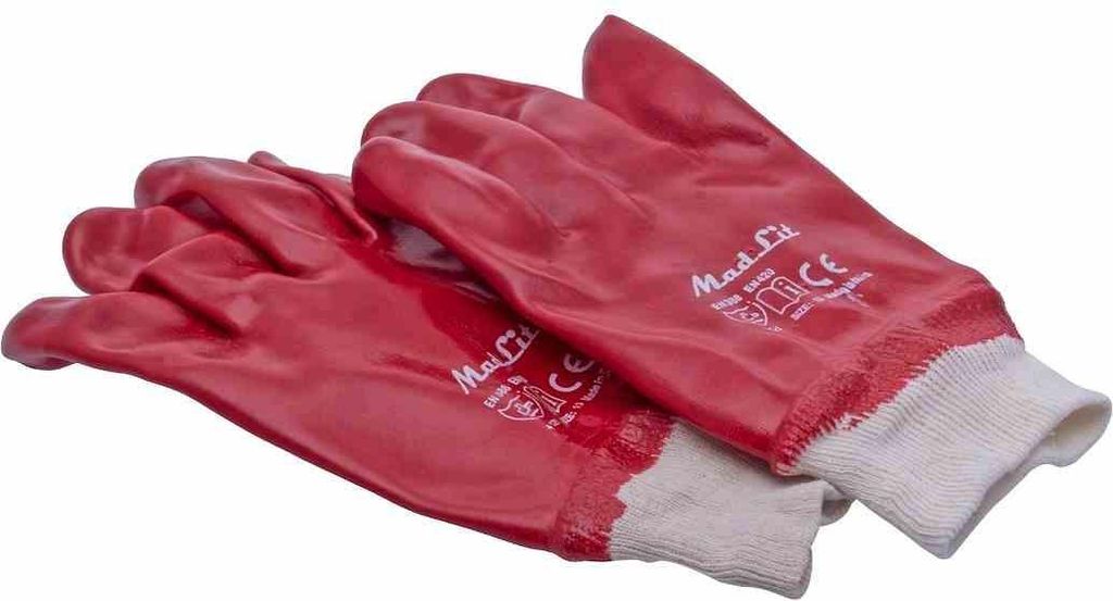 PVC ölbeständige Arbeitshandschuhe XL Mad-Lit