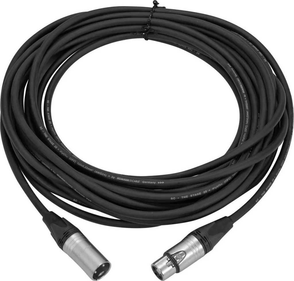 Éliminez les parasites avec le câble micro Sommer Cable Stage 22 Highflex 10 m - 2