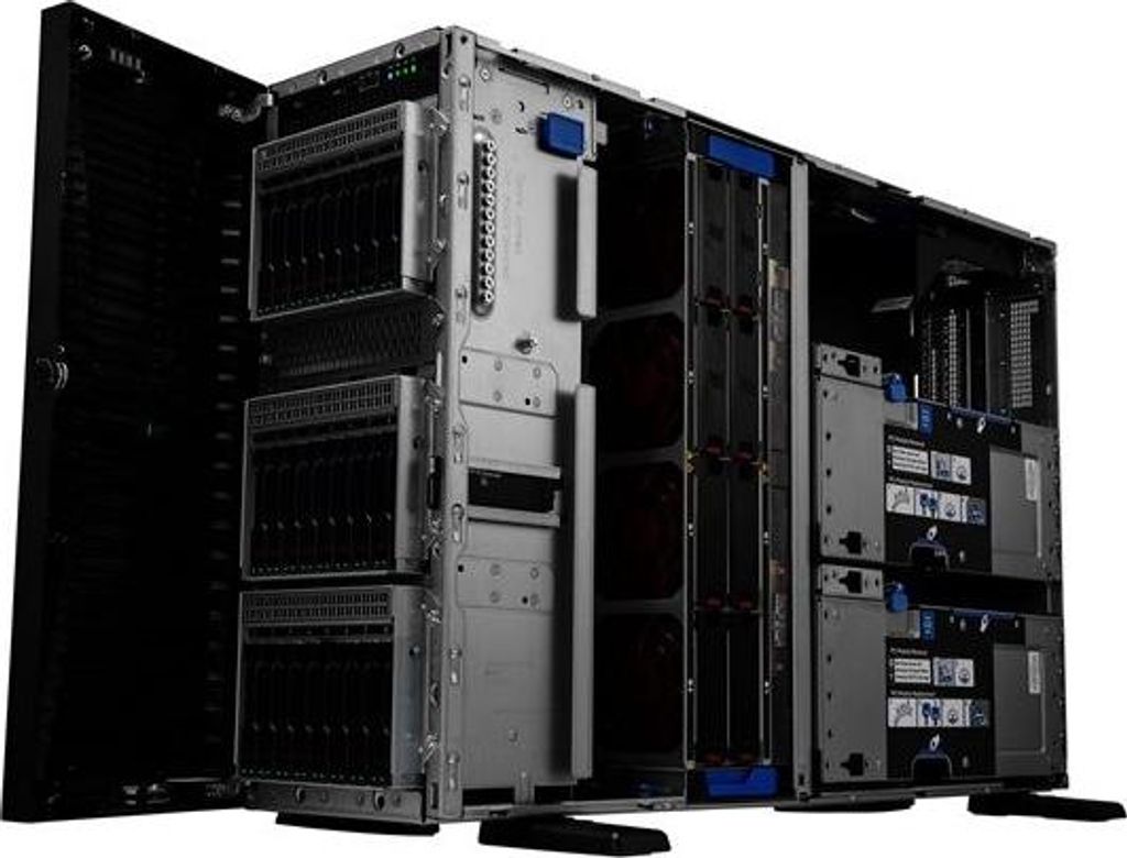 HPE ProLiant ML350 Gen11 Tower Xeon-G 5515+ 8-Core 3.2GHz 2x32GB-R 8xSFF Hot Plug 2x480GB SSD MR408i-o 2x1000W Server