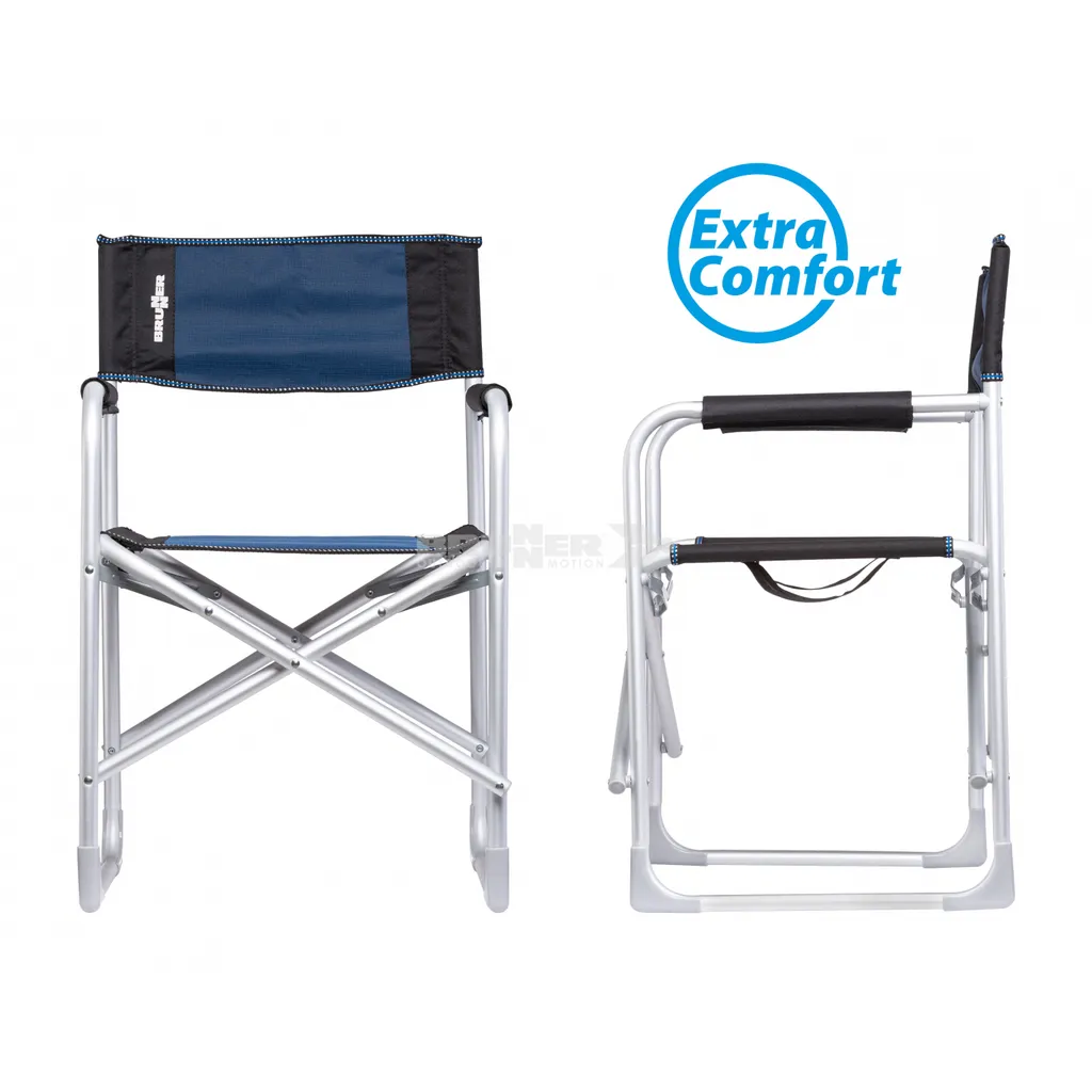 Fauteuil de camping Captain Brunner stable et confortable pour le dos