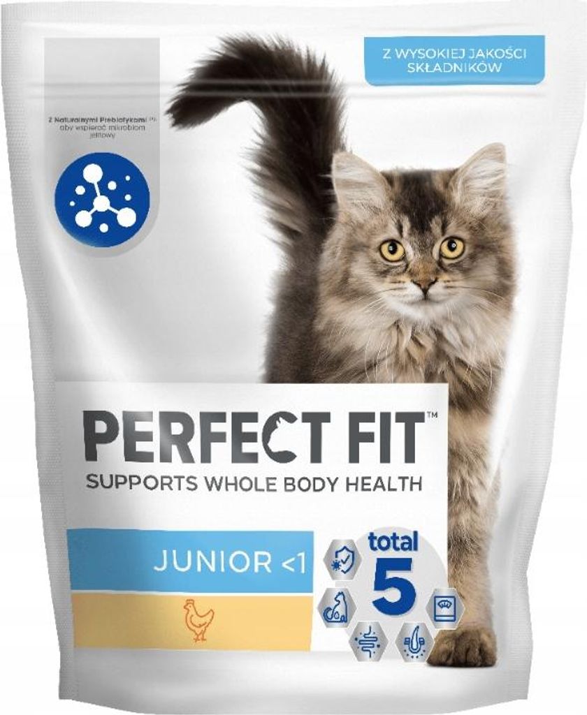 Perfect Fit Junior <,1 Bogaty w Kurczaka 750g Zdjęcie produktu 