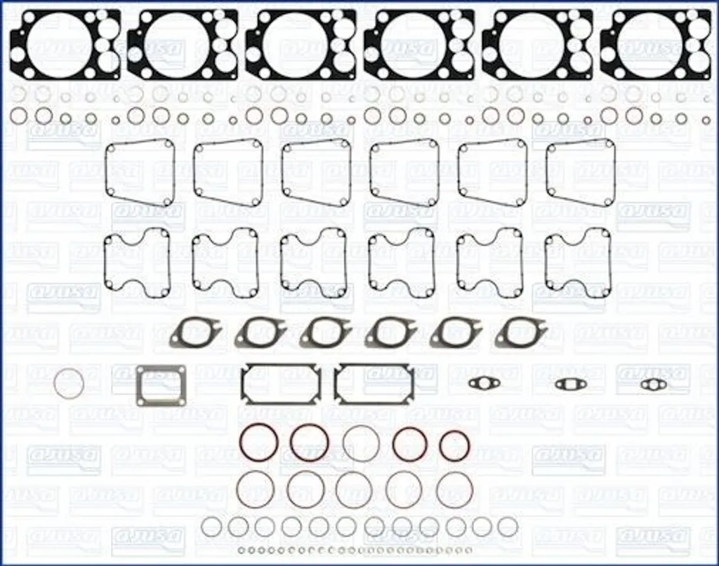 Joint de culasse complet pour bus VOLVO B10 OLYMPIAN, pochette moteur