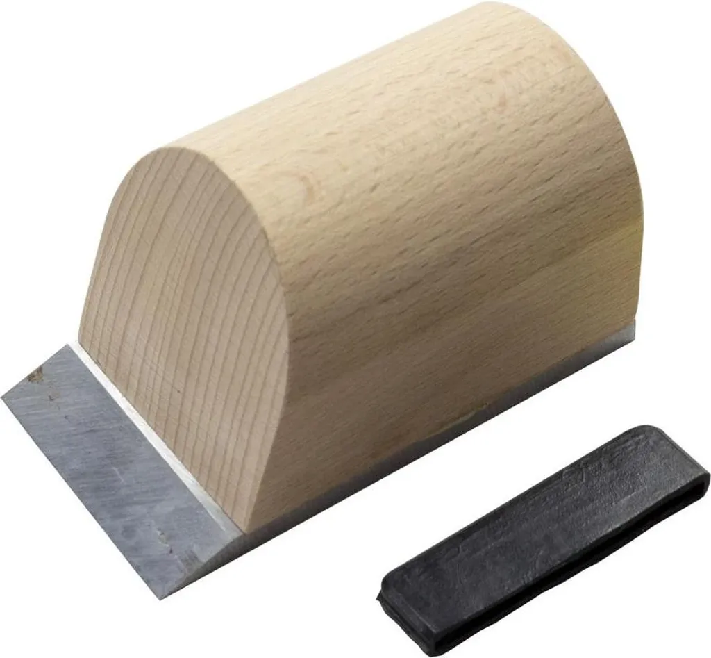 Pialla STUBAI WoodRepair per Nodi e Crepe: Utensile Manuale Acciaio