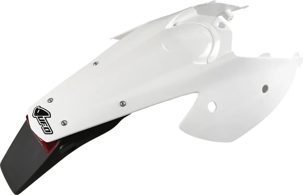 Plastique garde-boue arrière blanc pour moto KTM EXC 125 à 450 UFO