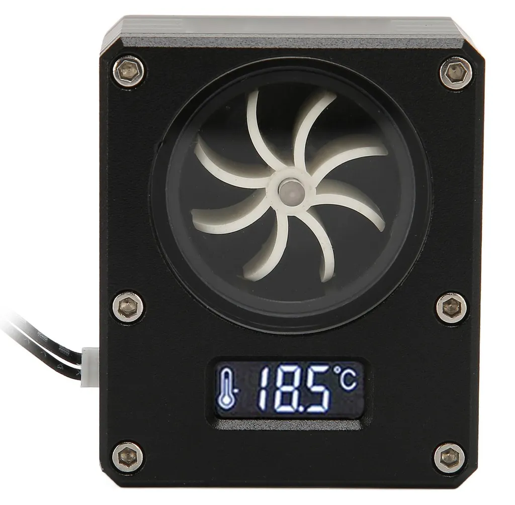 Compteur de débit pour refroidissement à eau PC 12V interface 3 broches