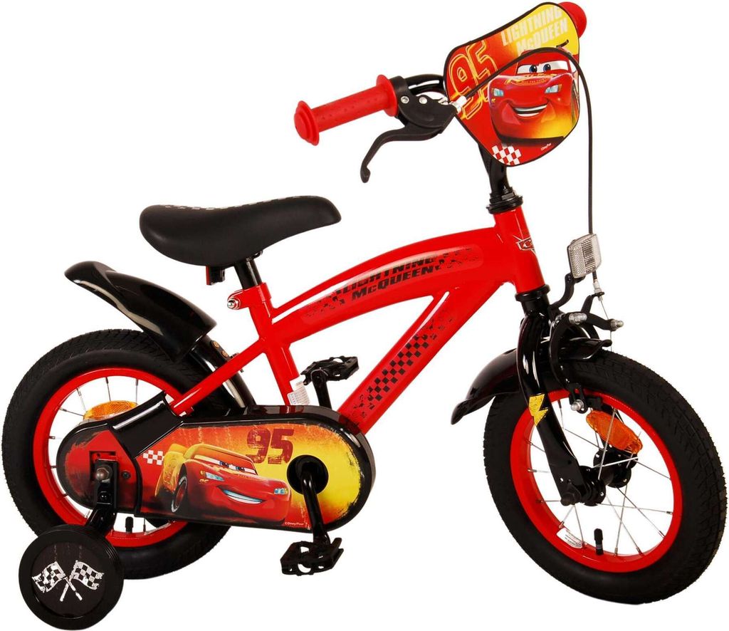 Kinderfahrrad Disney Cars 12 Zoll, rot Produktbild 7
