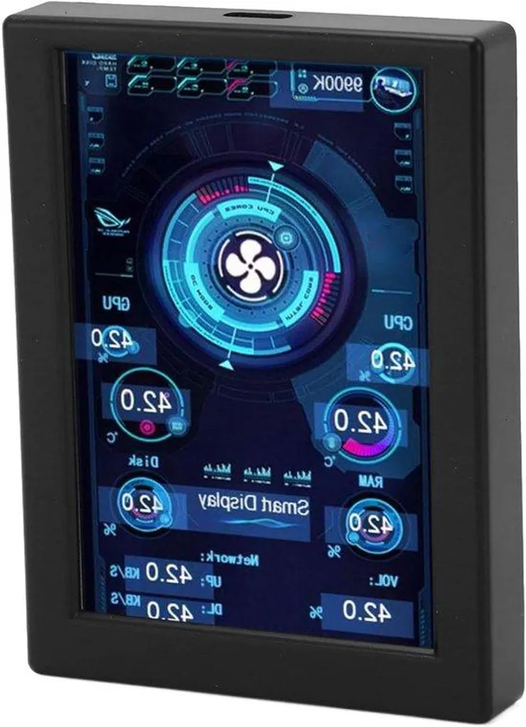 Moniteur tactile de monitoring PC 35 pouces IPS USB Borderless noir