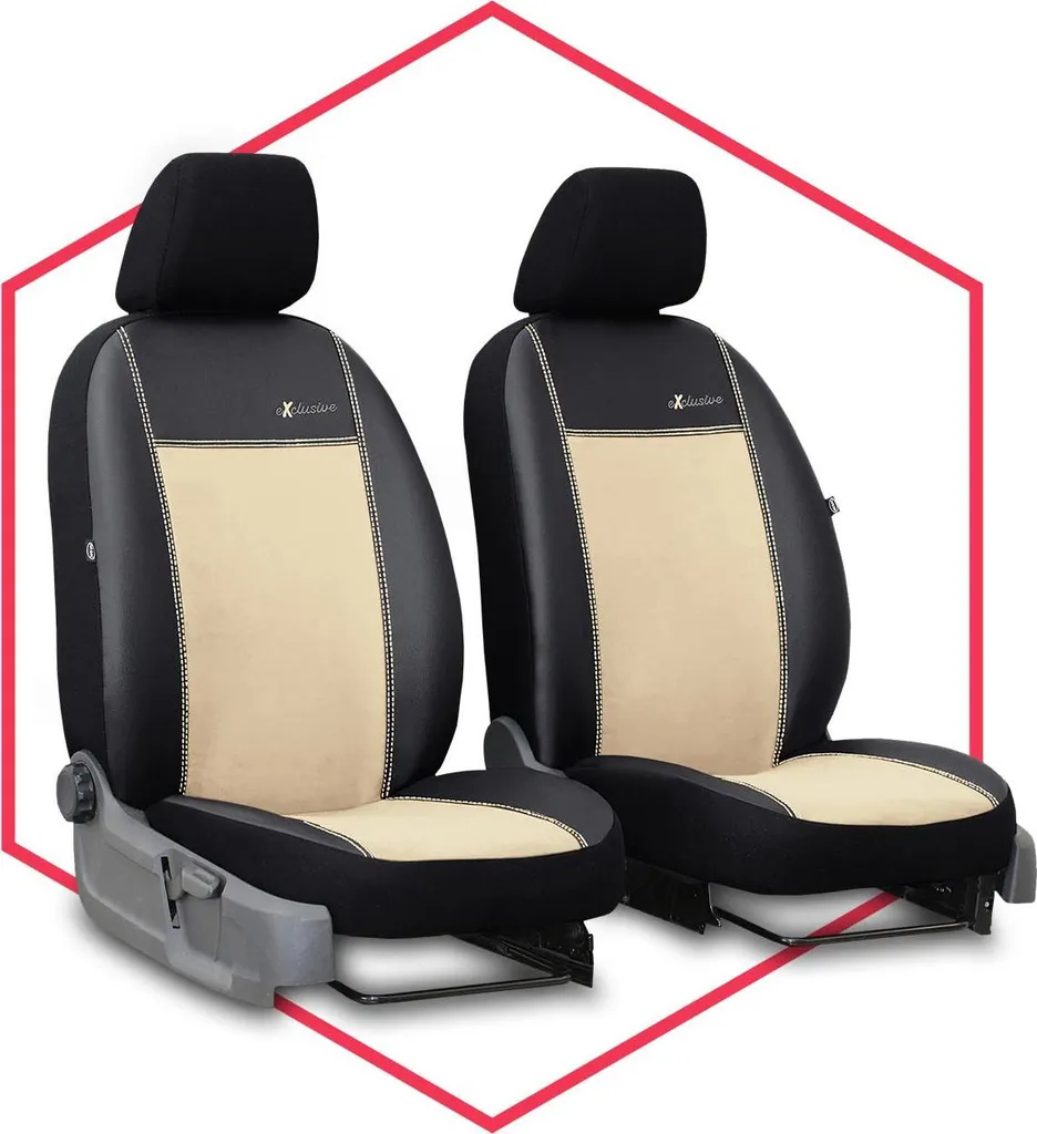 Coprisedili Beige per Ford Transit IV - Protezione BUS 1+1 Qualità - 11