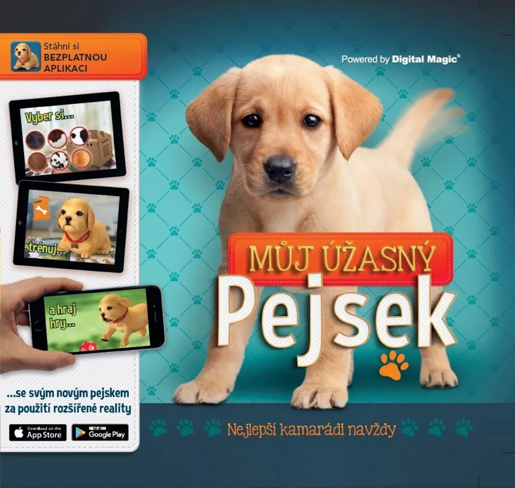 Livre Interactif Enfant Réalité Augmentée Mon Chiot Adorable Format Relié
