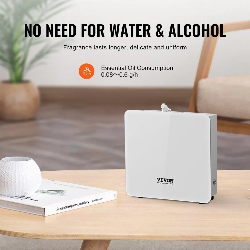 Diffusore Design 480ml Waterless Aria Fredda Bluetooth per Grandi Case - 5