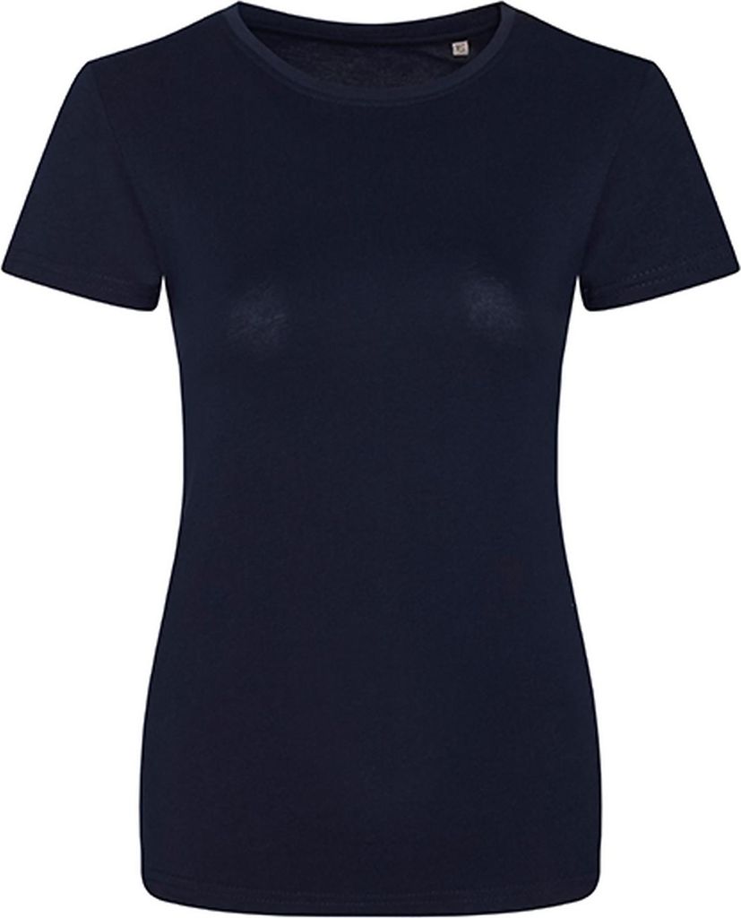 Ecologie EA001F | Damen Cascades Ladies` Tee / 100% Baumwolle - Farbe: Navy - Größe: S