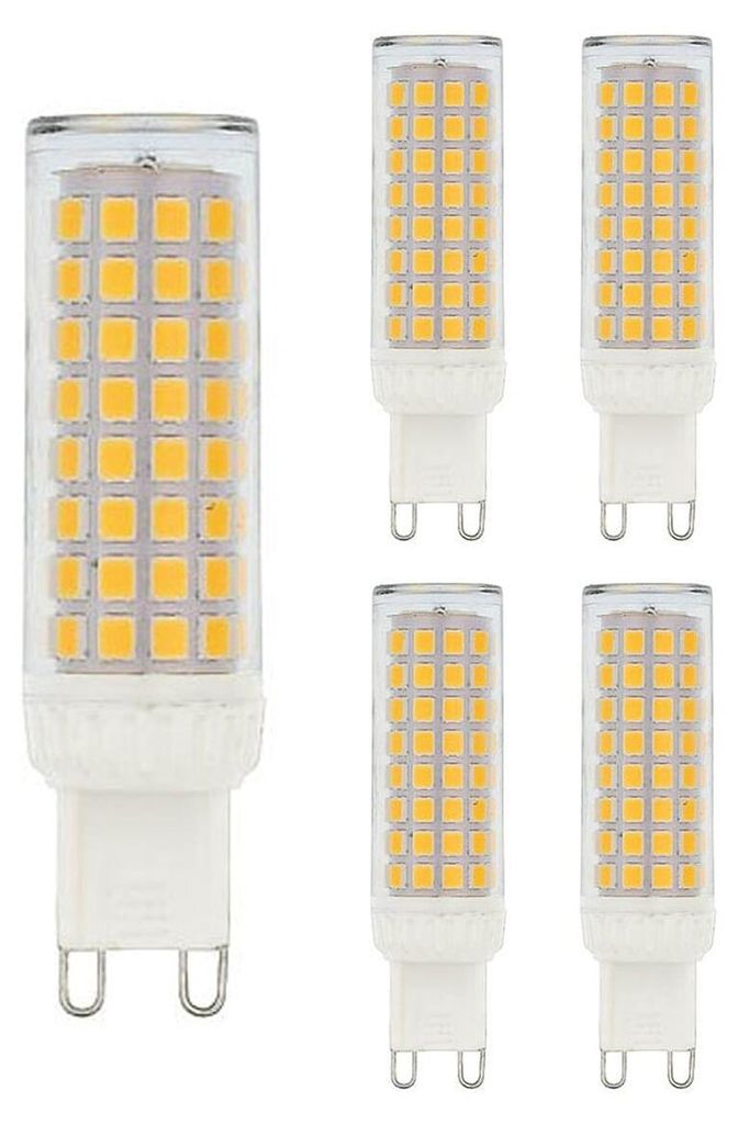 VITO G9 LED Kapsellampe 8W 960lm 4000K 265V 19mm 5 Stück