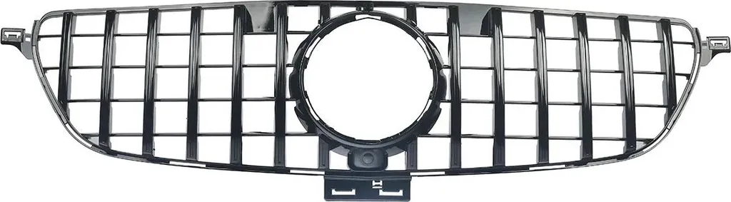 Grille de Calandre Style GT R en Plastique ABS Noir pour Mercedes-Benz
