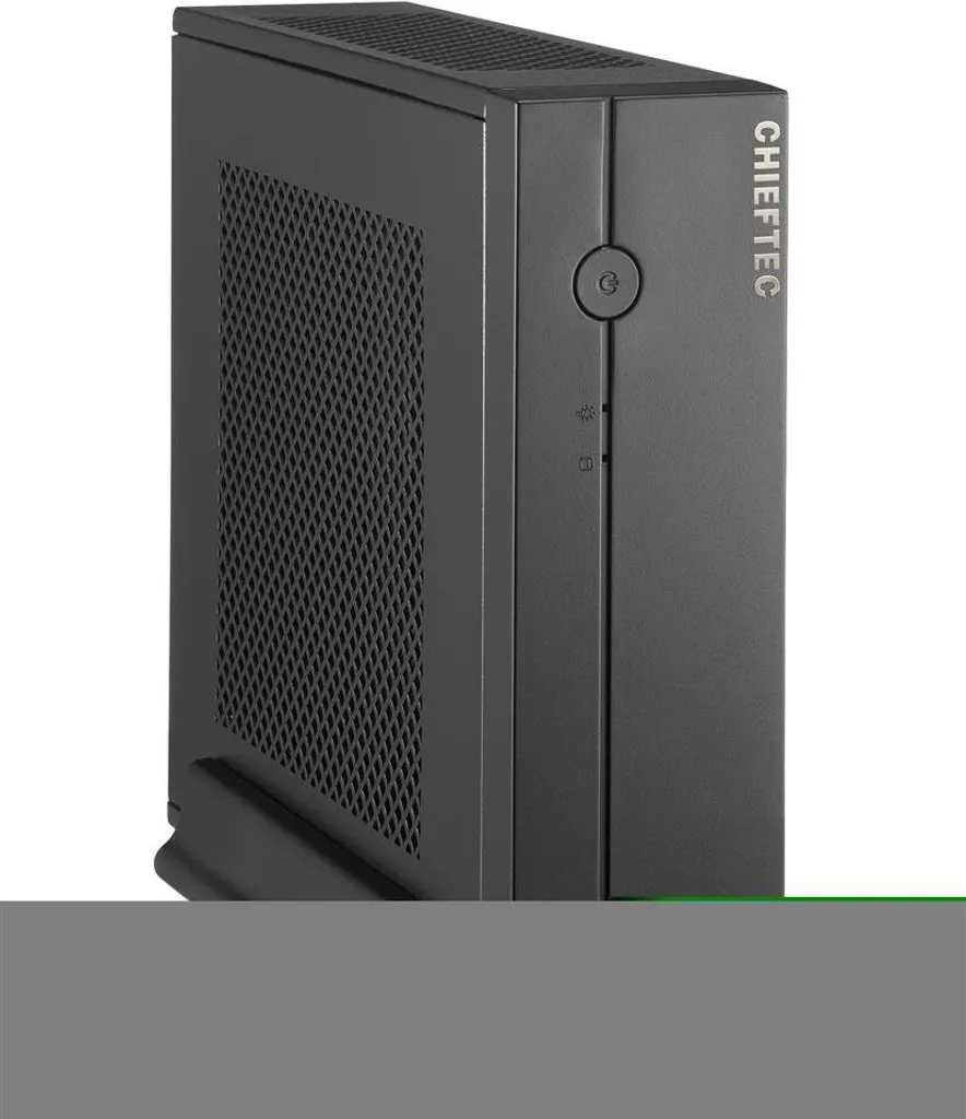 Boîtier PC Chieftec IX-01B-OP Mini-ITX Compact Noir pour Montage VESA - 2