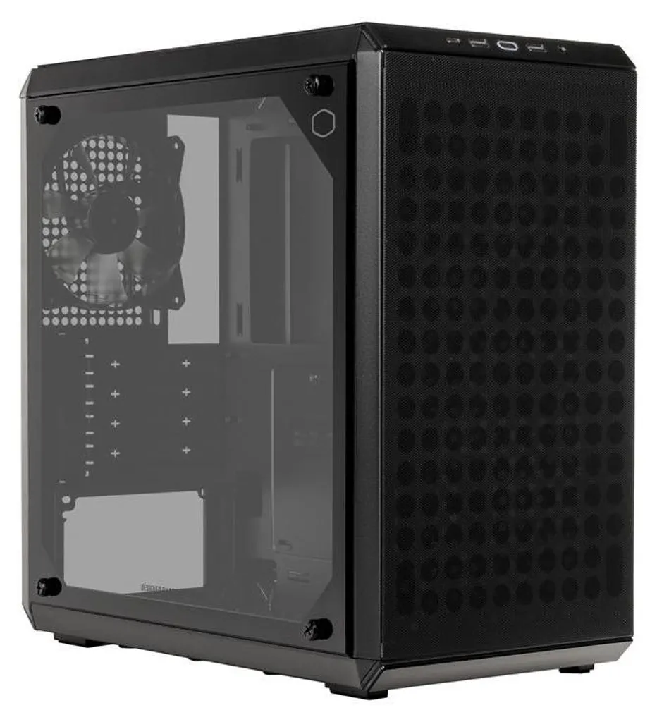 Boîtier PC Gaming Compact Q300L, Idéal pour Petits Bureaux et Setup Micro-ATX