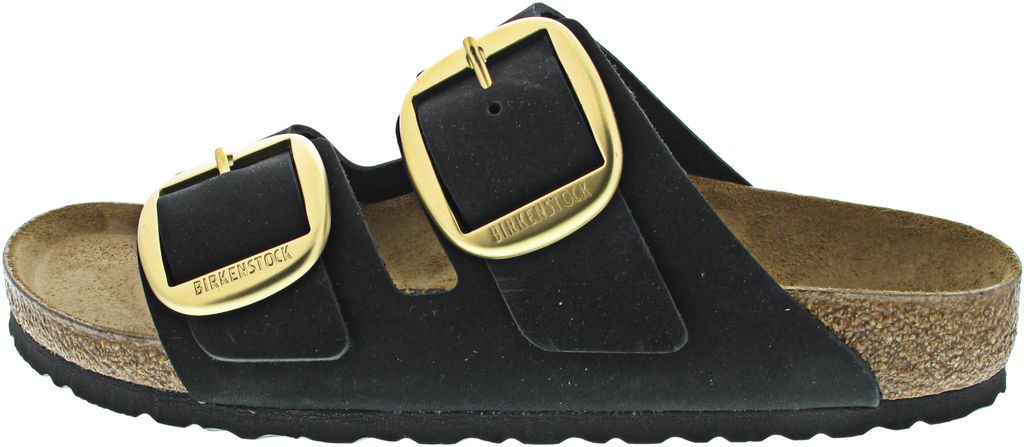 Birkenstock Arizona Big Buckle Schwarz - Damen Hausschuhe - Produktbild 