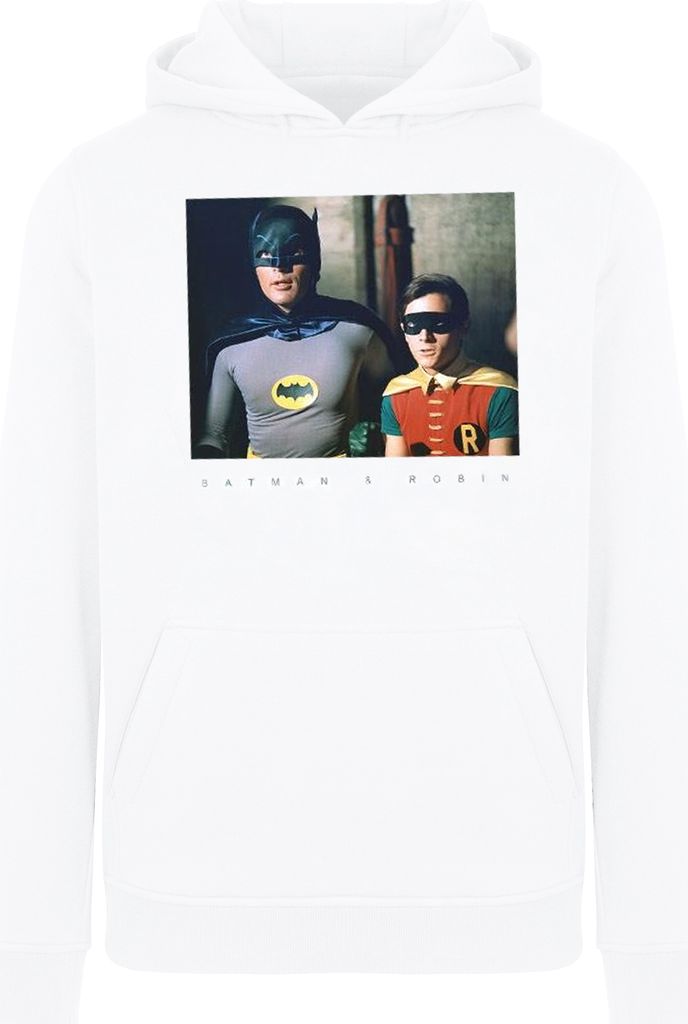 DC Comics - "Batman TV Series Dynamic Duo" Kapuzenpullover für Jungen BI4020 (116) (Weiß)