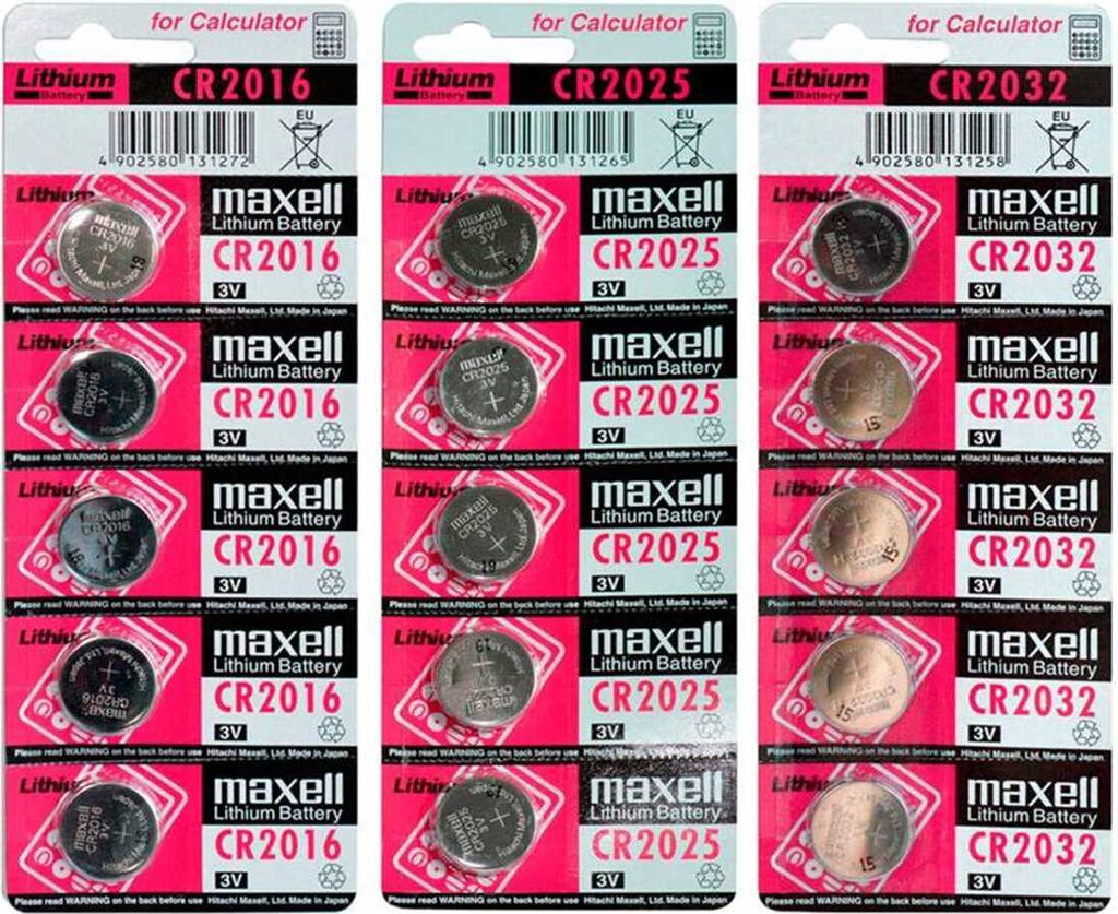 Maxell Batterie Knopfzelle CR2025 3V 170mAh Lithium 1St.