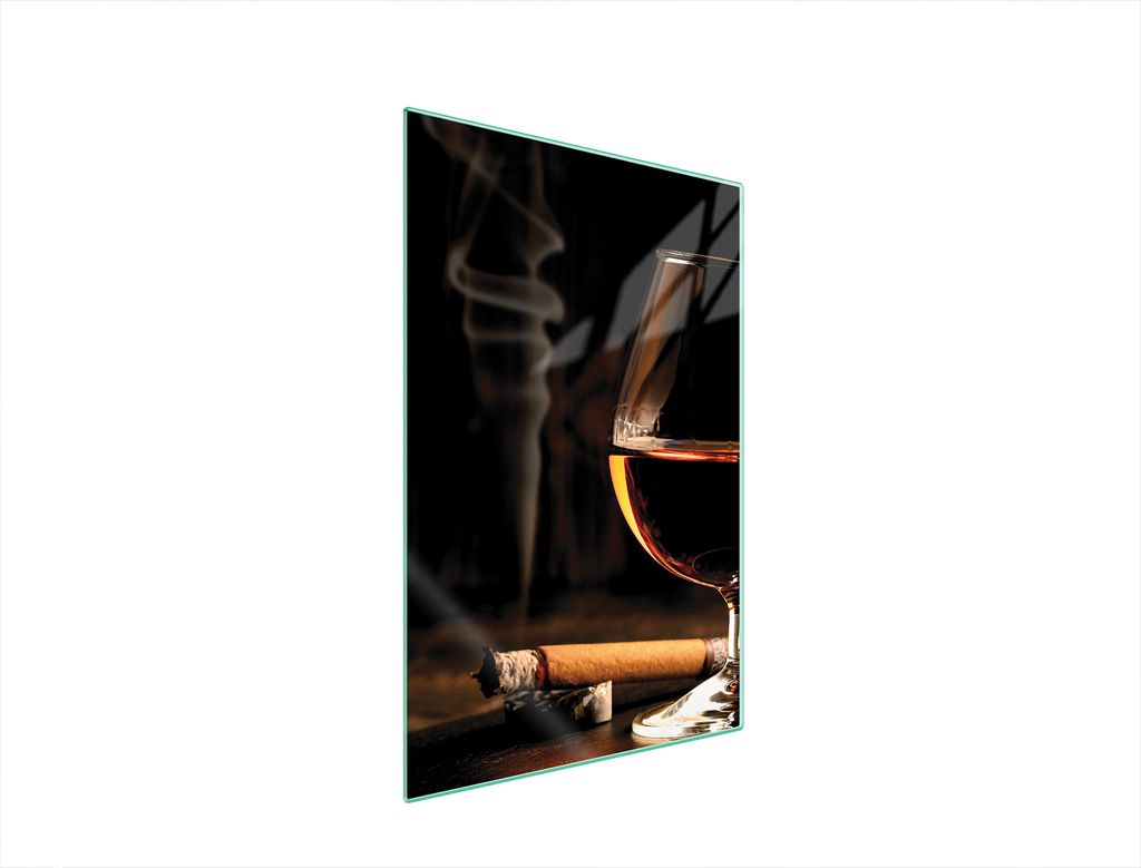 Herdabdeckplatte 35x52 Glaskeramikkochfeld Abdeckung Spritzschutz Glasplatte Deko Schneidebrett Wein Zigarett