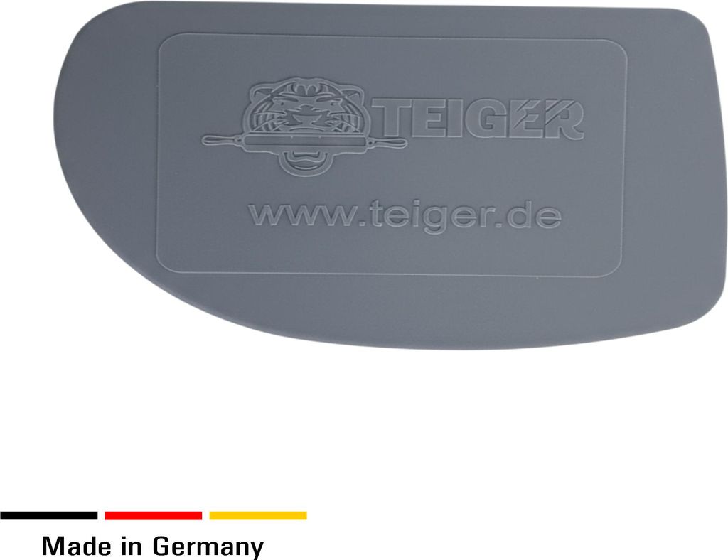 Schab-Teiger: Teigschaber / Teigkarte