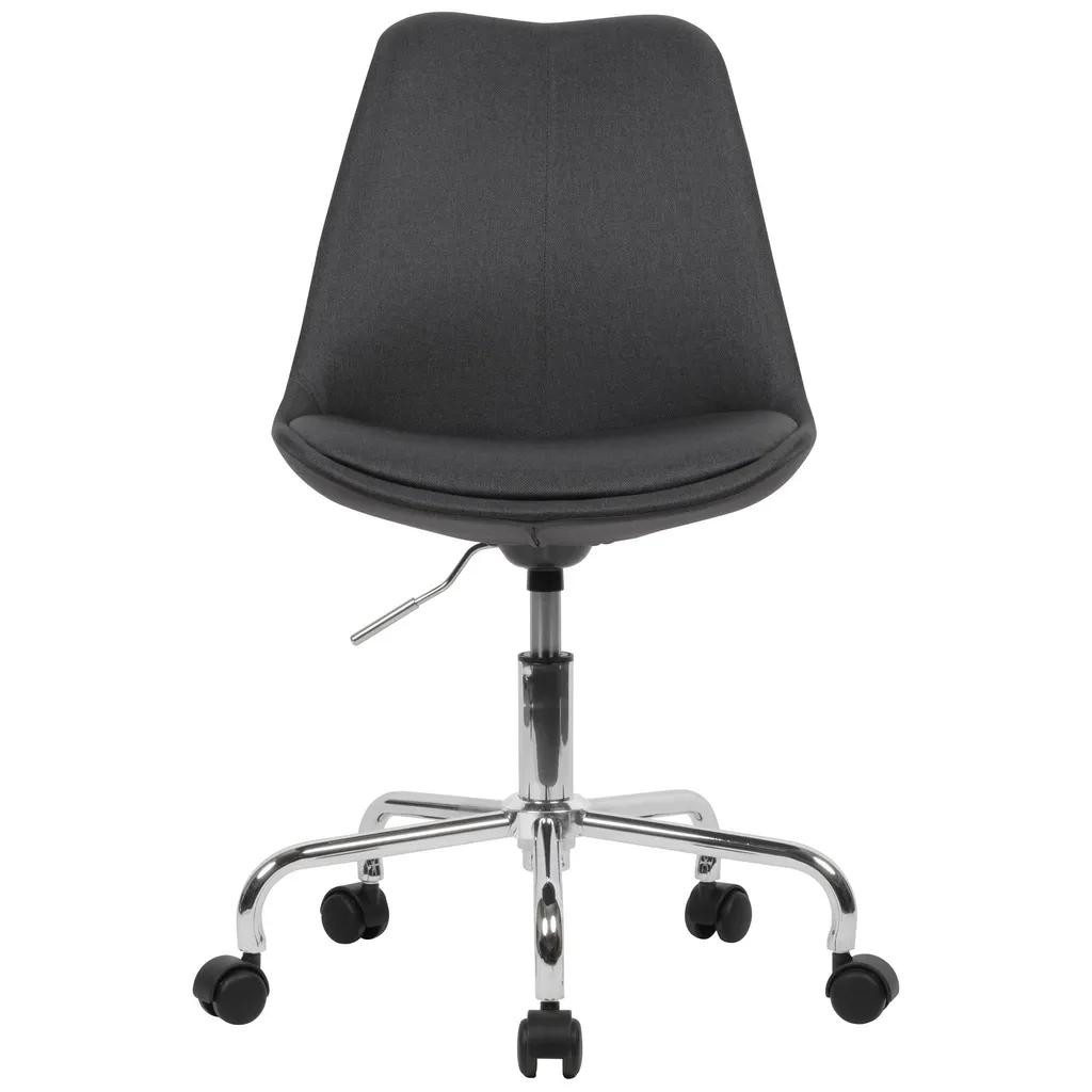 Chaise de travail idéale télétravail fauteuil noir pivotant confortable