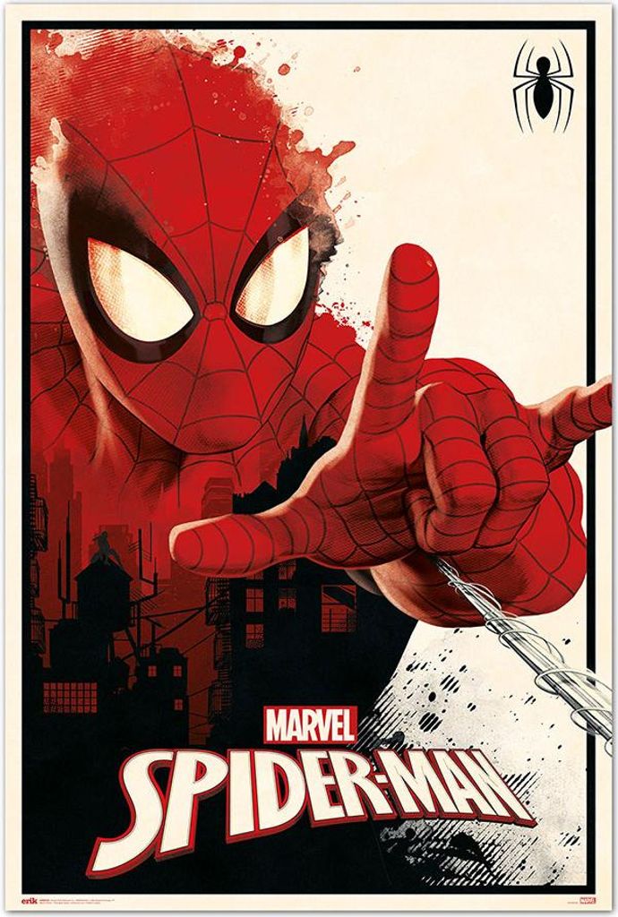 Poster marvel spider-man thwip