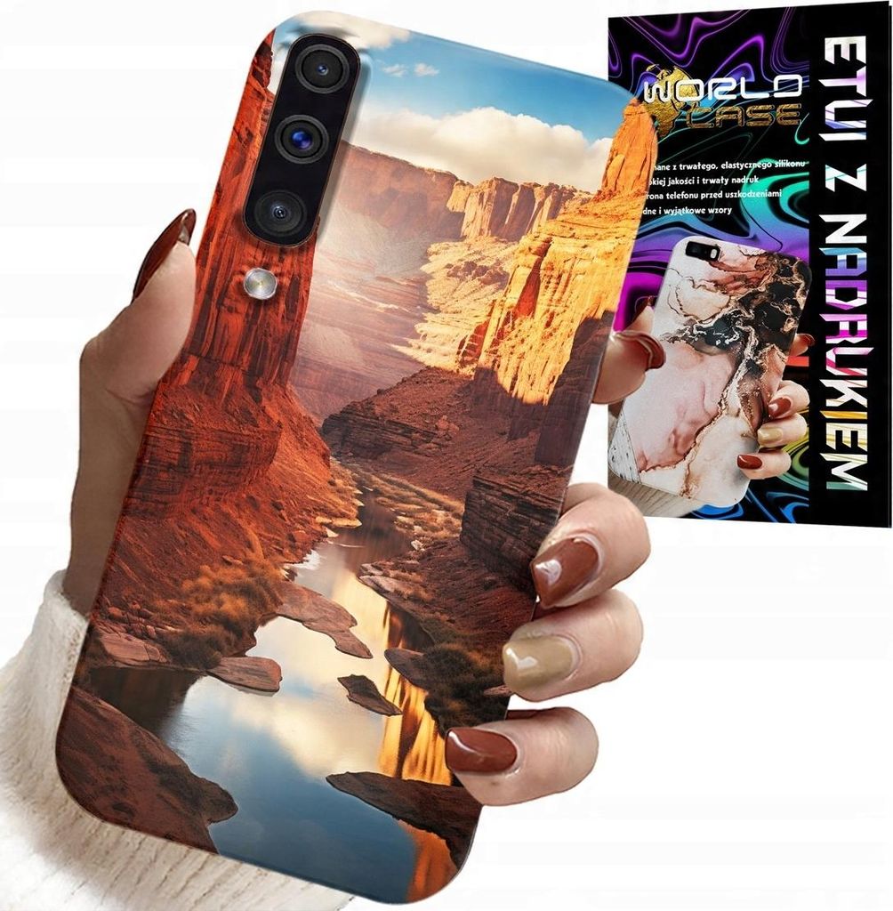 Etui Für Samsung A50 / A30S - Grand Canyon Desert Beautiful Designs Etui