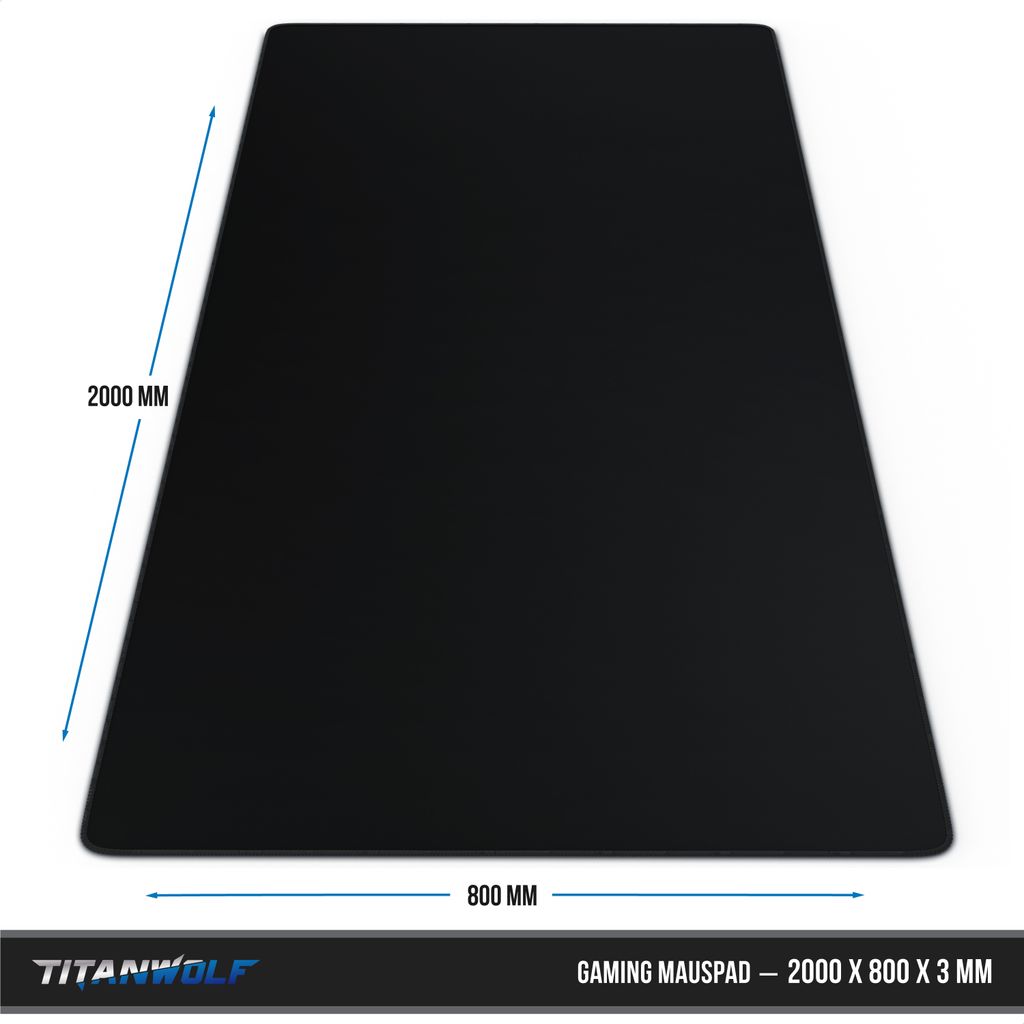Podkładka pod mysz Titanwolf XXXL 2000x800mm, duży format Zdjęcie produktu 2