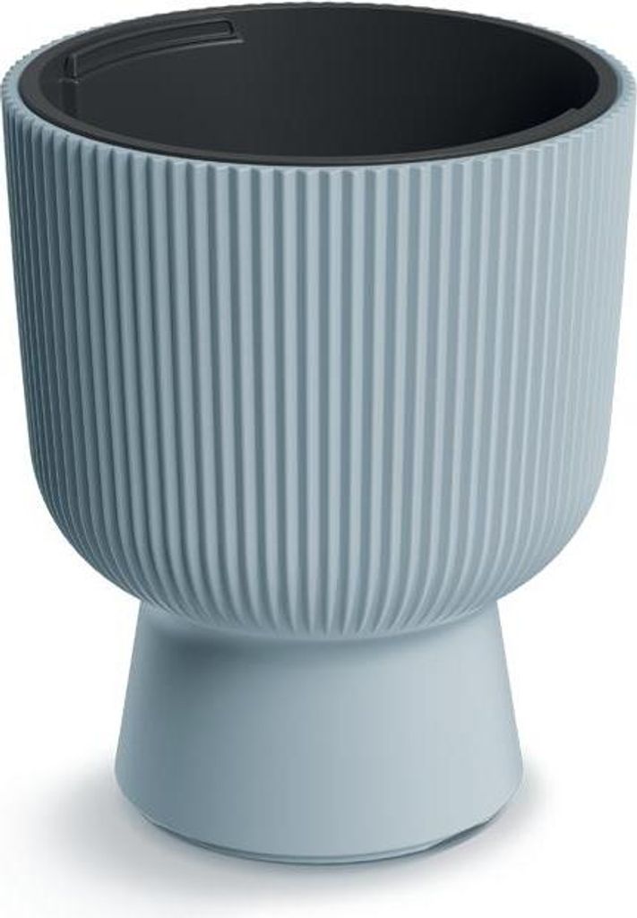 Prosperplast Blumentopf MILLY Hellgrau 23,9 cm
