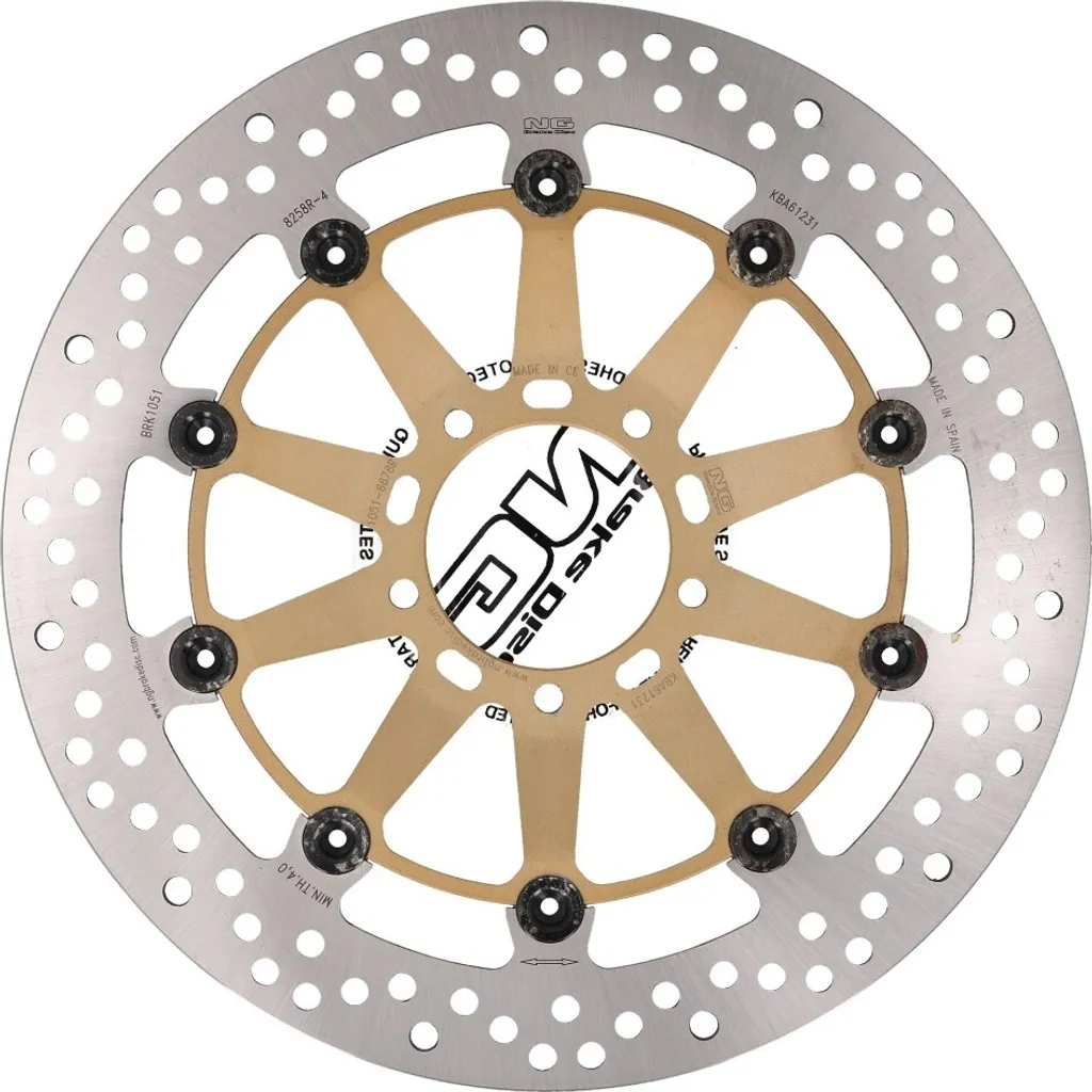 Supprimer les vibrations au freinage Ducati 749 848 avec ce disque NG