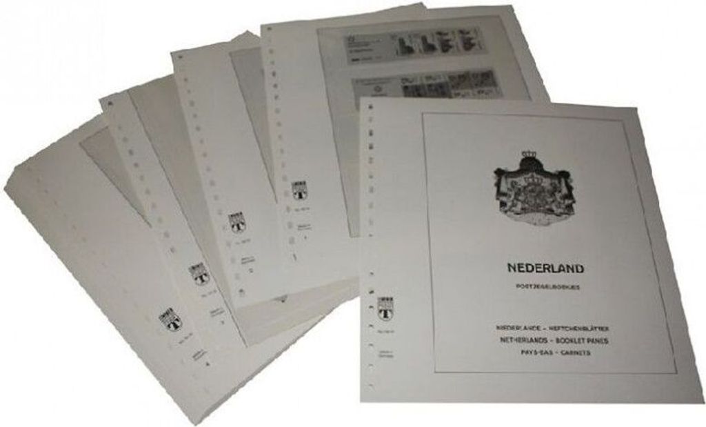 Lindner-T Vordruckblätter T157a/80 Israel mit Anhänger und Blocks- Jahrgang 1980 bis 1989