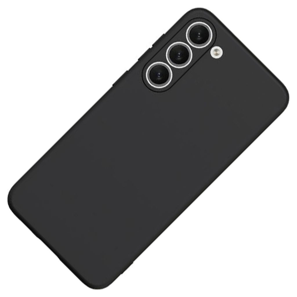 Beline Silikonhülle Samsung S23+ S916 Schwarz/Schwarz Produktbild 
