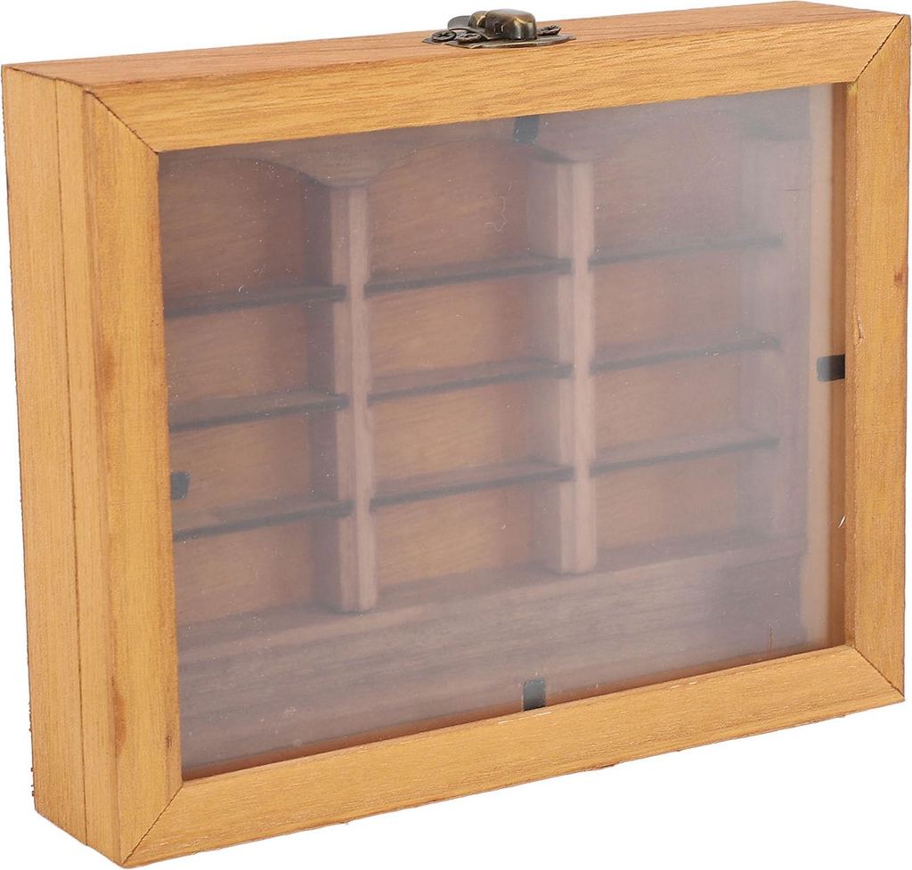 Miniatur-Buch-Boxen Vitrine Schrank Angst Relief Bücher Schütteln Bücherregal Spielzeug für Wohnzimmer Schreibtisch Ornament Single Bücherregal