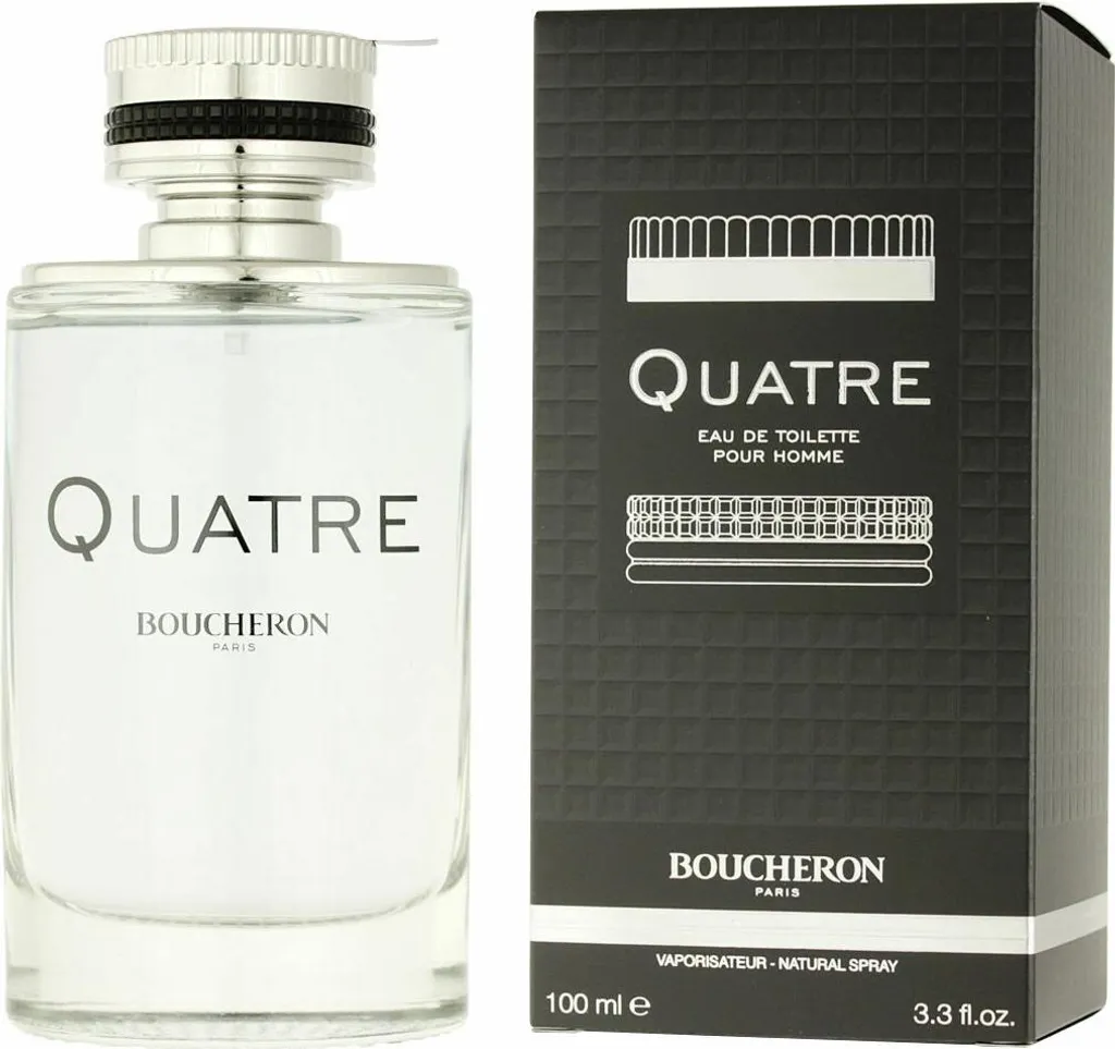 Boucheron Quatre Homme 100 ml - Parfum Boisé Floral pour Homme Chic
