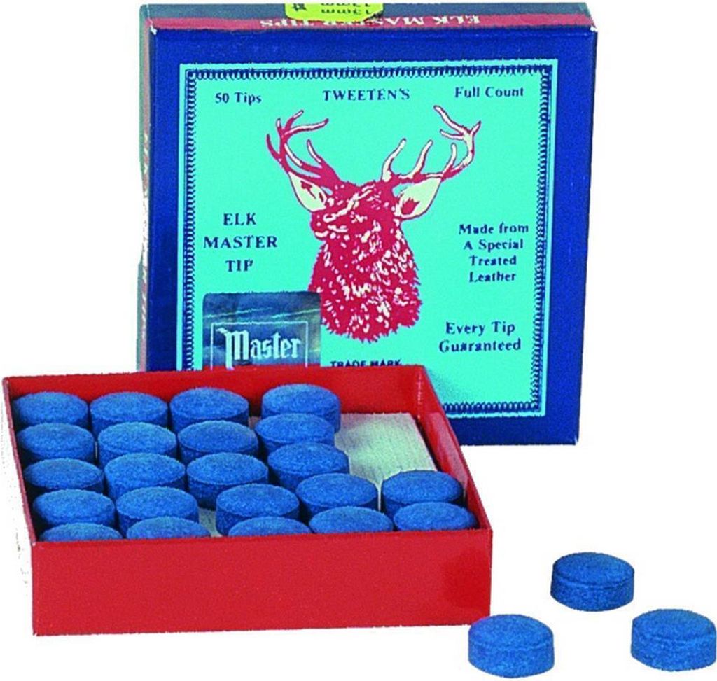 ELK-Master Snooker Klebleder 10,0 mm Packung mit 50 Stück