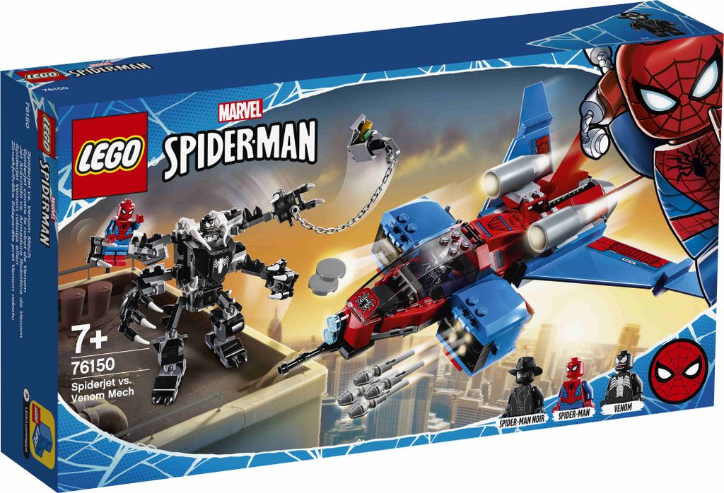 LEGO® Marvel Super Heroes™ 76150 Spiderjet vs. Venom Mech Produktbild 