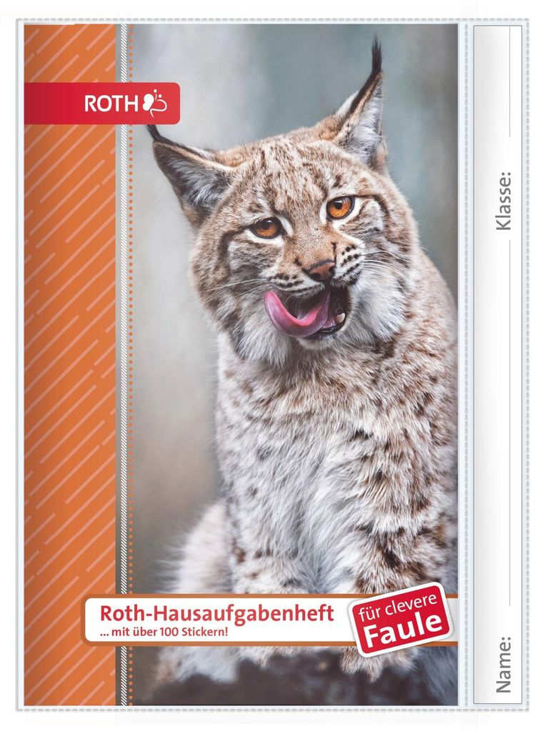 Roth HA-Hefte KidsuTiere für clevere Faule Luchs Produktbild 
