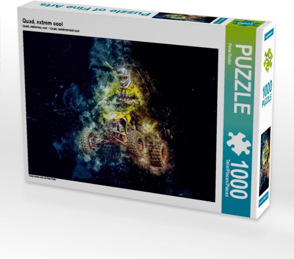 Calvendo Quad, extrem cool 1000 Teile Puzzle quer 640x480mm, Roder Peter; 7432774
