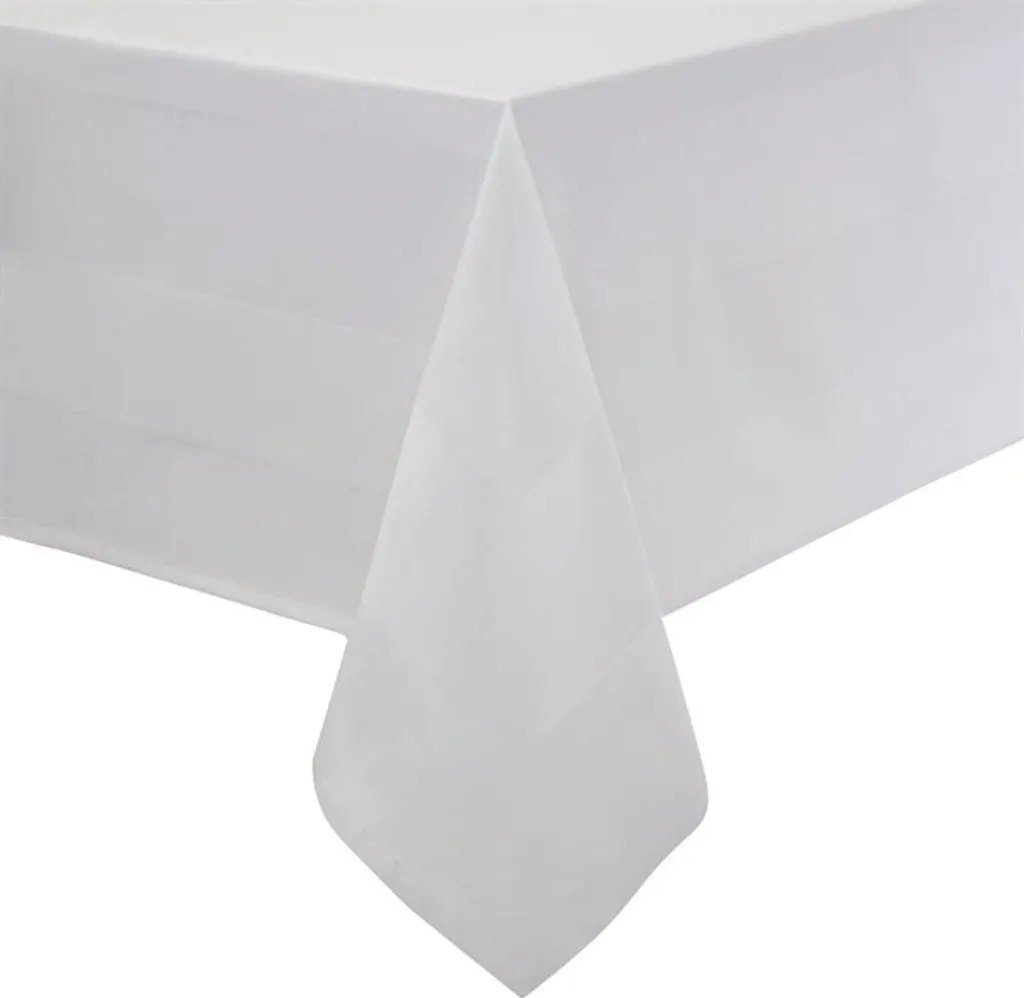 Tovaglia Mitre Luxury Satin Ribbon Bianco 160Cm