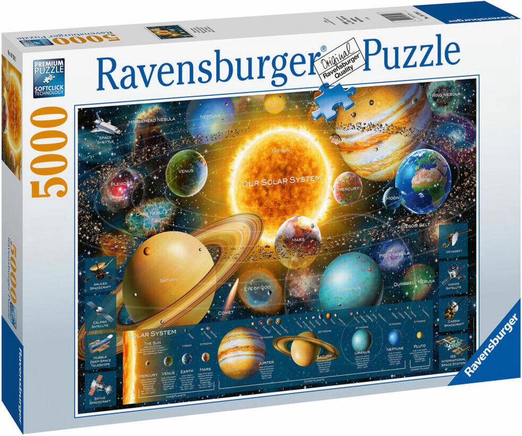 Puzzle 5000 Planetární systém Obrázek produktu 