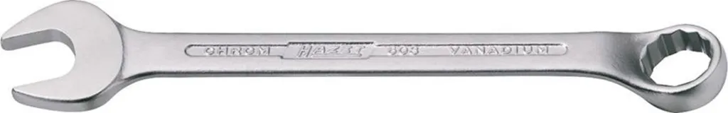 HAZET 600N-8 Chiave ad Anello e Fissa 8 mm - Alta Resistenza DIN 3113