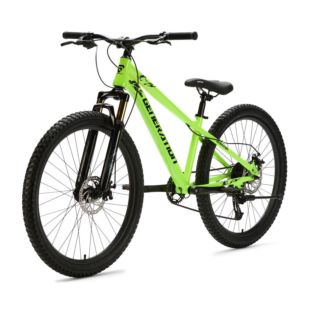 Generation X8 Mountainbike 26 Zoll – Neon Gelb