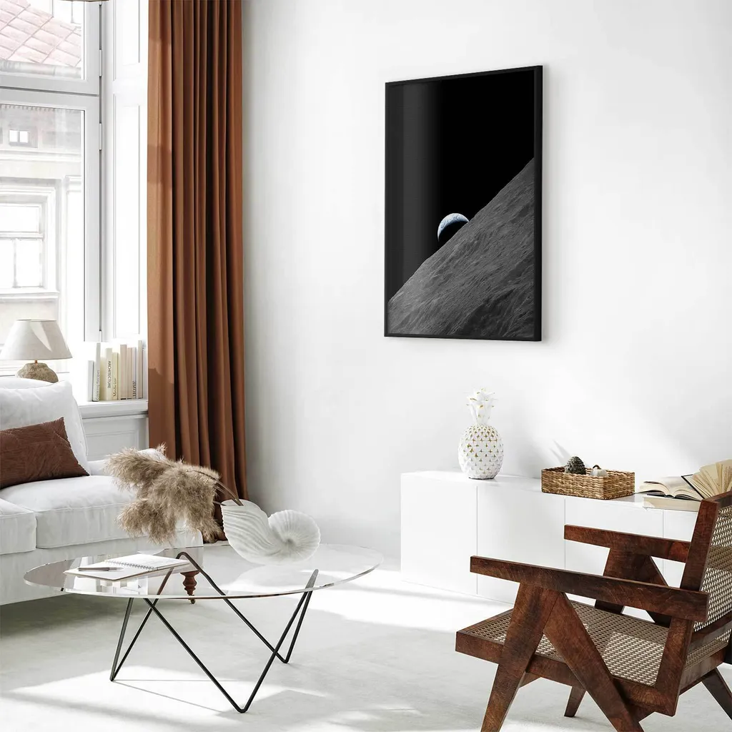 Poster Viaggi Lonely Planet 60x90cm con Cornice Nera - Mappa dei Sogni - 2