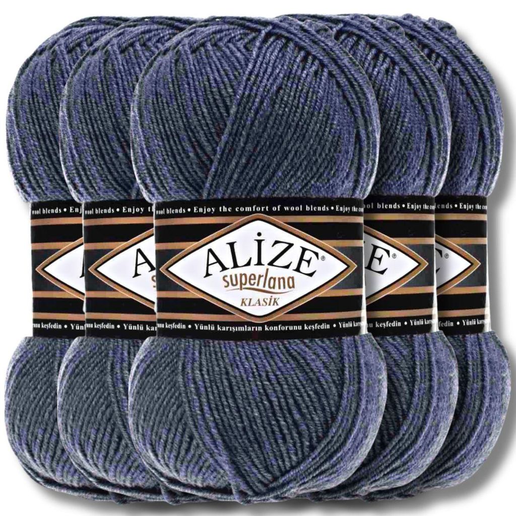 Alize 5x 100g Superlana Klasik, priadza, univerzálna, Obrázok produktu 