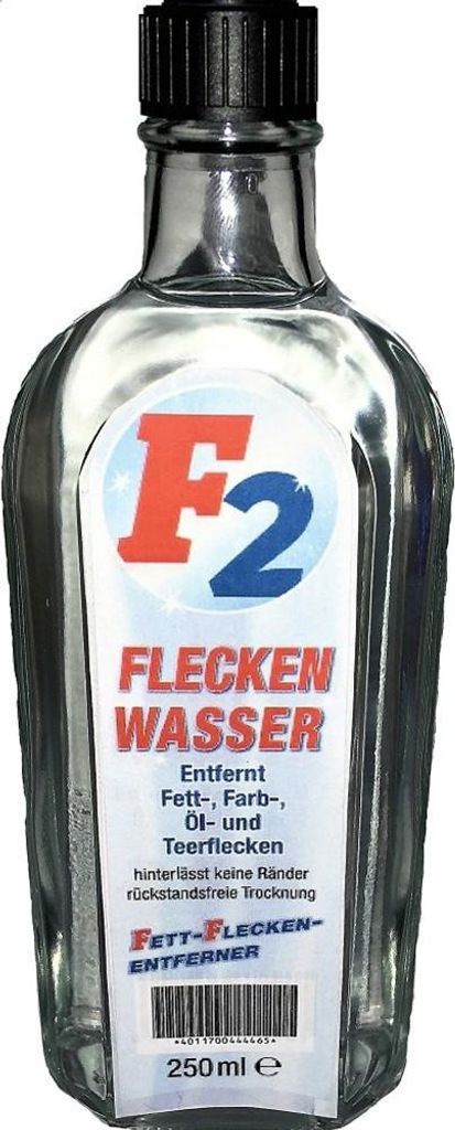F 2 Fleckenentferner: Entfernt Fett-, Farb-, Öl- und Produktbild 