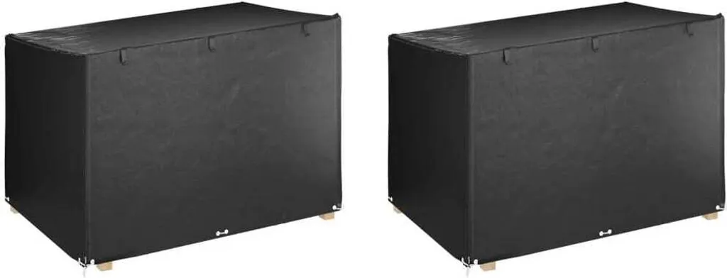 Set 2 Teli Protettivi Dondolo Giardino 3 Posti 215x150x130/150