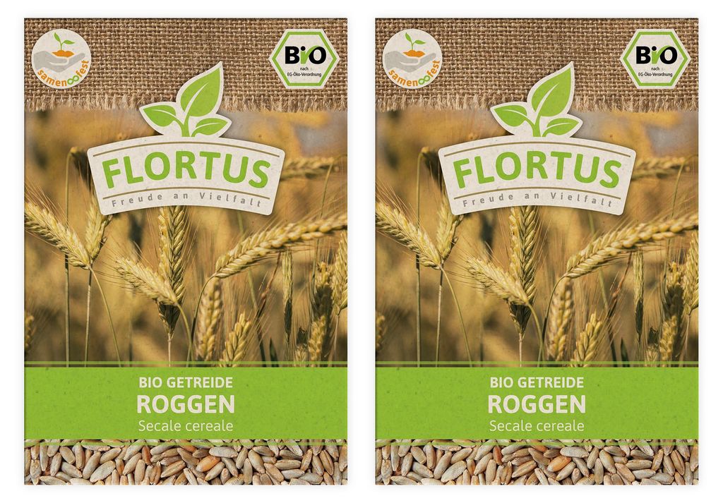 Roggen |  Getreidesamen von FLORTUS, Menge:150 g Produktbild 